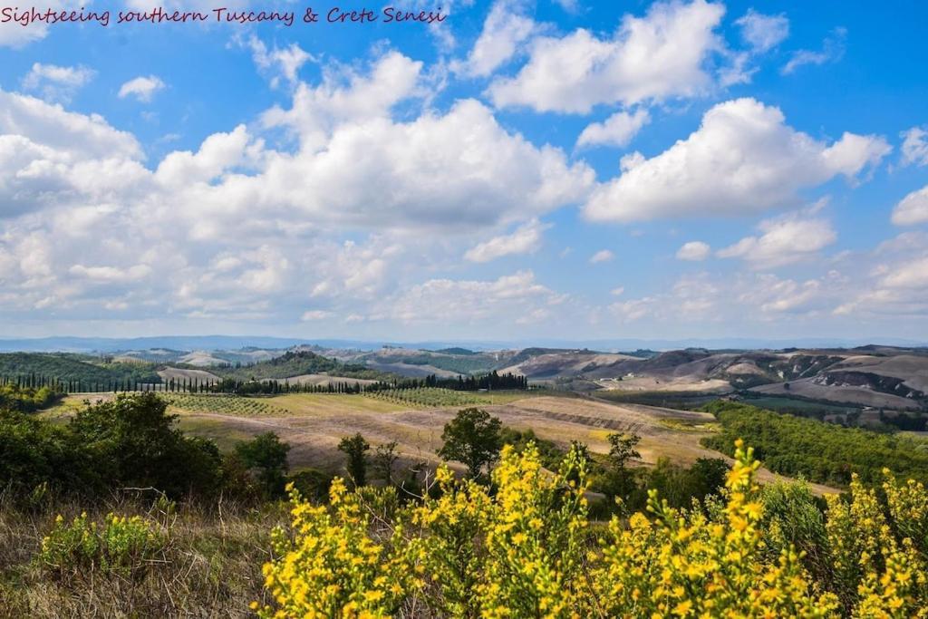 Agriturismo Podere Biancospino Piscina Privata Chianciano Terme Dış mekan fotoğraf